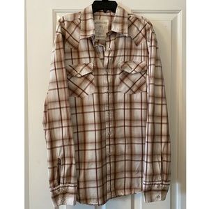 Men’s Casual Plaid Shirt